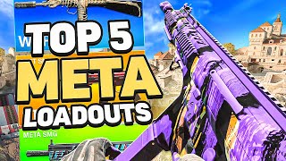 TOP 5 NEW META LOADOUTS for Warzone 3 SEASON 2 RELOADED [upl. by Zoha567]