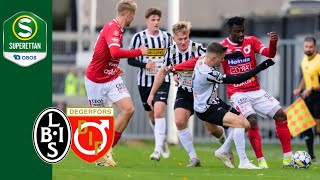 Landskrona BoIS  Degerfors IF 11  Höjdpunkter [upl. by Anwahsal]