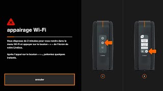 Connexion wifi du décodeur 5 Orange en WPS [upl. by Leinad]