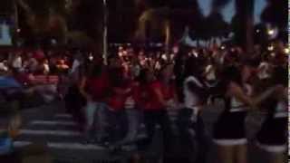 Cute little Flash Mob Dance surprise for Emily Estefan Gloria Estefans daughter [upl. by Ardussi]