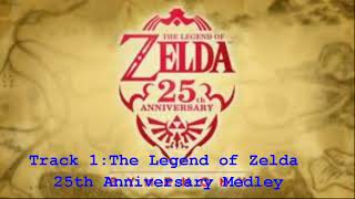 The Legend of Zelda 25th Anniversary Orchestra FULL OST [upl. by Atiuqer735]