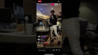 NBA youngboy on live [upl. by Aynosal]