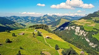 Drone Views of Switzerland in 4k Oberiberg amp Unteriberg [upl. by De]