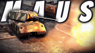 Germany Average game in the Maus  WarThunder [upl. by Phelps691]