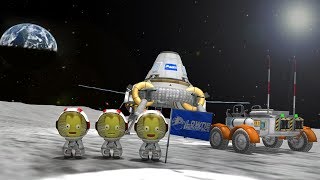 KSP Probably my FAVOURITE Mun Lander yet Reddit Challenge [upl. by Halihs349]