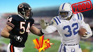 Edgerrin James vs Brian Urlacher 2000  RB vs LB Matchup [upl. by Afaw]