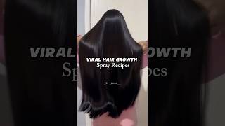 Viral hair growth spray recipes🌿aesthetic hair viral fypシ゚viral fyp [upl. by Nitnilc220]