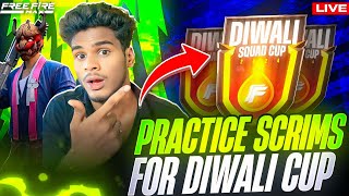 PRACTICE SCRIMS FOR DIWALI CUP  GRP A  FREE FIRE LIVE TELUGU  TEAMCODE SANTHUBHAIGAMING [upl. by Rupert805]