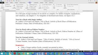 Inserting Footnotes in Word [upl. by Pytlik516]