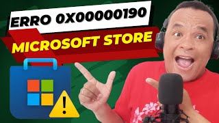 Como Resolver o erro 0x00000190 na Microsoft Store [upl. by Aynatahs]