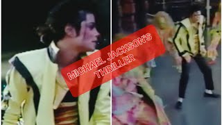 🔥MICHAEL JACKSON💥MICHAEL JACKSONS THRILLER💀THRILLER☠DANGEROUS TOUR LIVE⭐LIVE IN OSLO 1992🔥youtube [upl. by Diba]