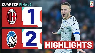 MILANATALANTA 12  HIGHLIGHTS  Koopmeiners Brace Wins Derby  Coppa Italia Frecciarossa 202324 [upl. by Sudhir]