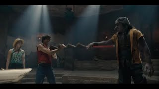 Luffy Vs Arlong OFFICIAL CLIP  Netflix One Piece Live Action [upl. by Ijan592]