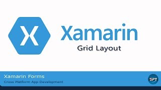 Grid Layout in Xamarin Forms Xamarin Forms in Hindi [upl. by Pulling894]