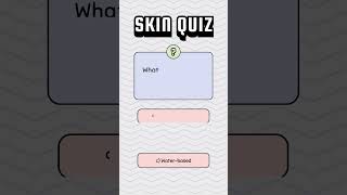 Skincare Quiz exfoliate hyaluronic acid non comedogenic skincare [upl. by Ciredec579]