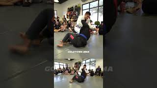 BJJ Takedowns amp Collar Choke Finish 🥋 [upl. by Leonor]