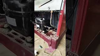 Fridge compressor fitting refrigeratorrepair fridgerepair shorts ytshorts youtube [upl. by Seraphina]