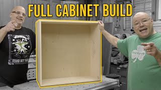 How To Build A wicked Simple Cabinet From Start To Finish [upl. by Malchy]