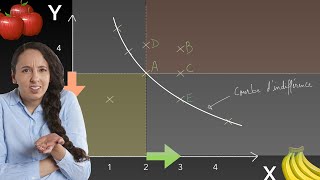 C’EST QUOI ça  La courbe d’indifférence  c’est de la MICROECONOMIE [upl. by Assilak112]