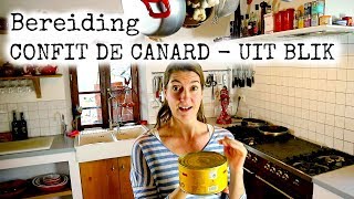 Confit de canard uit blik [upl. by Aurel]