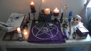 How To Set Up a Wiccan Altar [upl. by Barnard]