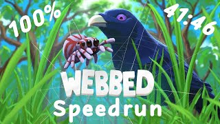 Webbed  100 speedrun  4146 RTA Former WR [upl. by Eintihw]