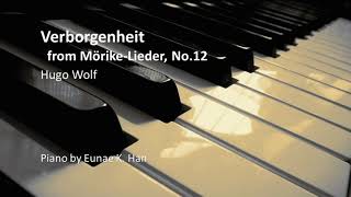 Verborgenheit No12 from MörikeLieder – Hugo Wolf Piano Accompaniment [upl. by Forrer650]