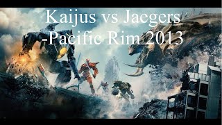 Kaijus vs Jaeger Pacific Rim 2013  precursors kaiju pacificrim titans [upl. by Gennie]