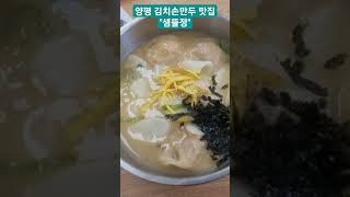 찐만두 떡만두 칼만두국 만원 35년된 만두 맛집 [upl. by Gone839]