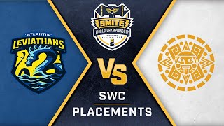 SWC Placements Day 2 Group A Semifinals LEVIATHANS VS WINNER DOGS [upl. by Asilana]