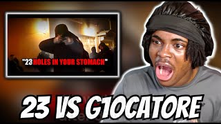 REACTING TO 23 vs G1ocatore VÅRBYs Notorious Rap Beef  TALENT WASTED 🙃SWEDISH RAP [upl. by Nojed]