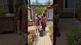 Aise beautiful hotel villa ko bhi aisa bana sakte hai hum🤣😂 niketimsy hotel indian funnyshorts [upl. by Ekrub]