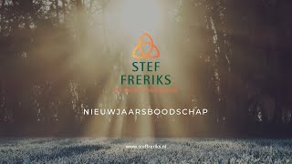 2024 Nieuwjaarsboodschap  Stef Freriks [upl. by Imoen]