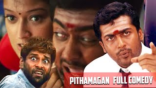 Tamil Comedy Scenes  Pithamagan Comedy Scenes  Vikram Suriya Laila Sangeetha [upl. by Iahs]