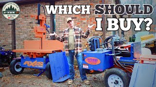 What’s Best Vertical or Horizontal Commercial Log Splitters [upl. by Naimad]