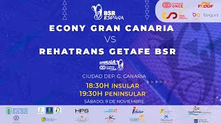 SUPERLIGA FUNDACIÓN ONCE  DH 2425  J3  ECONY GRAN CANARIA  REHATRANS GETAFE BSR [upl. by Aramoiz]