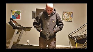 Carhartt jacket Sierra sandstone black 2020 [upl. by Trebmer382]