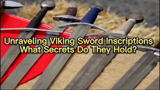 Viking Sword Inscriptions—What SECRETS Do They Hold [upl. by Ahsenav]