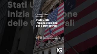 Stati Uniti inizia la stagione delle trimestrali [upl. by Derina]