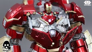 First Look threezero The Infinity Saga – DLX Iron Man Mark 44 Hulkbusterprototype [upl. by Yssenhguahs]