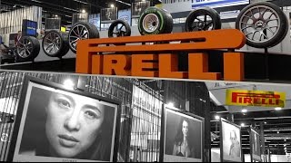 Pirelli Reifen und Pirelli Kalender bei der AutoZum Messe Salzburg [upl. by Nahsed]