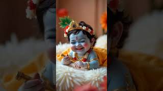 Jai shree krishna 🪈 krishna harekrishna krishnabhajan trending shortsvideo shorts [upl. by Coretta531]