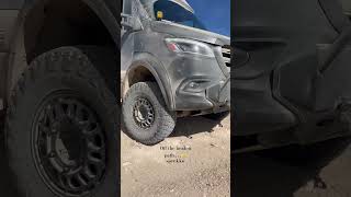 offroad sprinter shortsvideo youtubeshorts adventure vanlife yt short rv offroading shock [upl. by Enirroc]