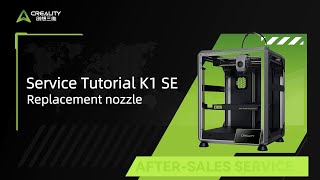 Service Tutorial K1 SE Replacement nozzle [upl. by Ai975]