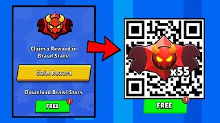 FREE x55 DEMONIC DROPS 🎁 QR CODE  BRAWL STAR QR CODES 2024  BRAWL STARS NEW UPDATE [upl. by Krug]