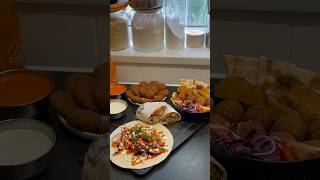 Falafel wrap recipe recipes falafel wrap shortrecipe shortrecipevideo [upl. by Otsuaf]