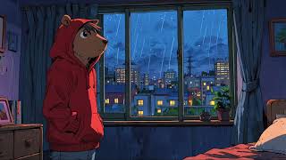 Night Melancholy  Capybara Lofi ♪  beats to relaxstudy to [upl. by Akirret684]