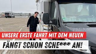 Unsere erste Fahrt🥰Und dann passiert DAS😱Wohnmobil Tour zur Platte Cuxhaven [upl. by Bilat958]