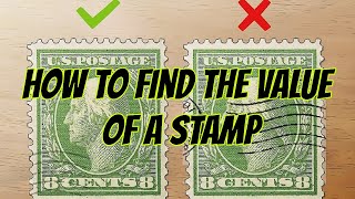 How to Find the Value of a Stamp [upl. by Votaw]