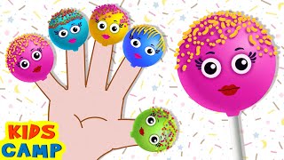 Lollipop Finger Family Song  More Nursery Rhymes and Kids Songs by kidscamp [upl. by Uzzia]